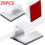 Cable Organizer Clips Wire Winder Holder Cord Protector USB Cable