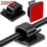 Cable Organizer Clips Wire Winder Holder Cord Protector USB Cable