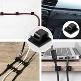 Cable Organizer Clips Wire Winder Holder Cord Protector USB Cable