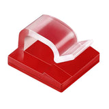 10/20/50PCS Cable Organizer Clips Wire Winder Holder Protector USB Cable